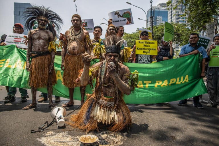 Indonesia fast-tracks final permit for Papua rice megaproject without Indigenous consent