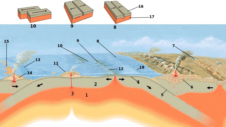 Earth's Shifting Crust: The Force Behind Mountains and Ocean Trenches