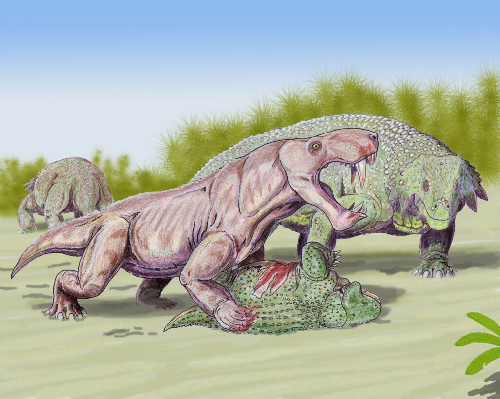 4. Inostrancevia - The First Saber-Toothed Terror on Land