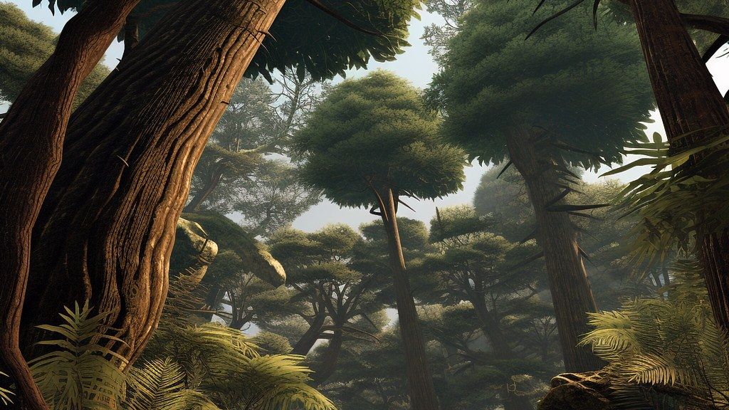 How Did Prehistoric Plant Life Influence Dinosaur Dietary Evolution?