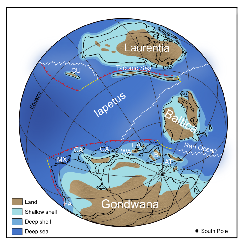 2. Gondwana Drifts South: The Ordovician-Silurian Mass Extinction