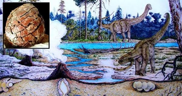 3. Some Dinosaurs Used Geothermal Heat to Incubate Their Eggs