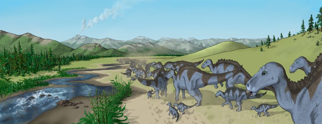 The Dinosaur Herds: Strength in Staggering Numbers