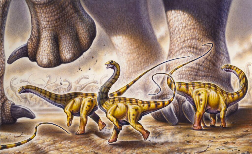 Some Dinosaurs Could Rise Up Like Giants — Until They Grew Too Big