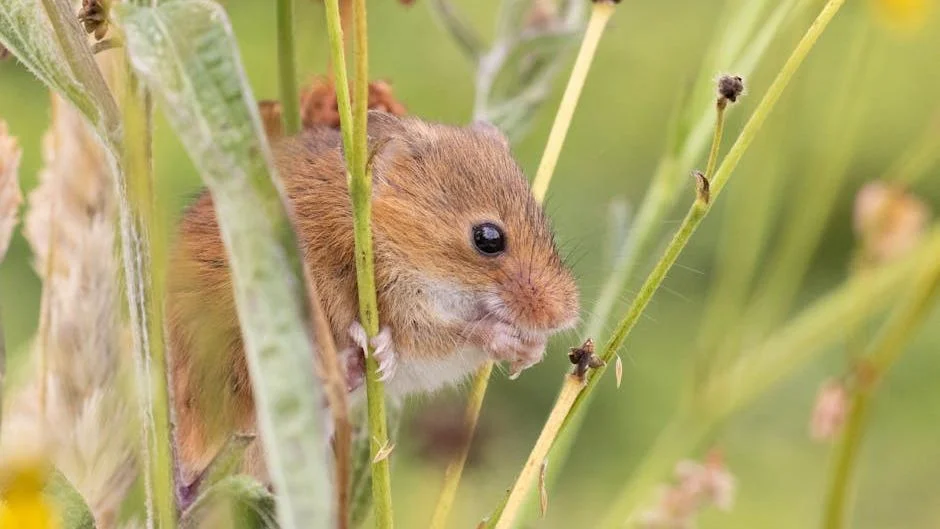 Wildlife Highlights: A Harvest Mouse Reaches New Heights, Rhinos Venture into Towns, and Cats Claim a Bagel Cart