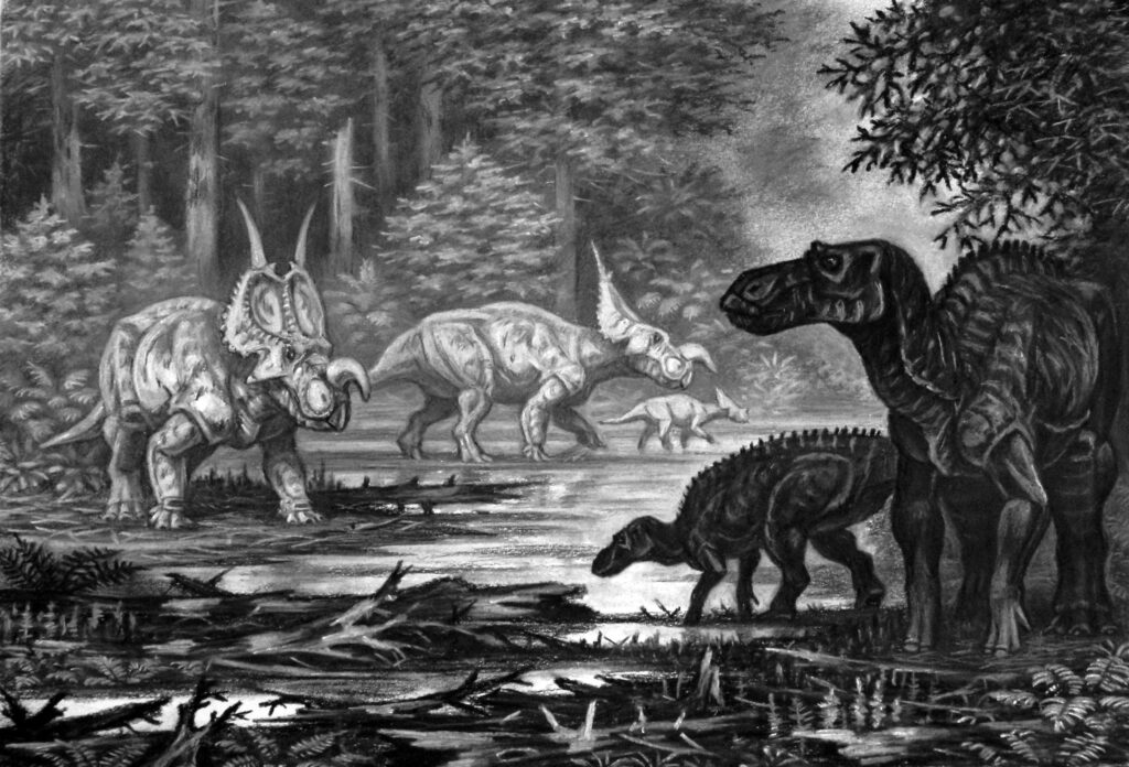 2. Dinosaurs Lived in Herds and Raised Their Young Together
