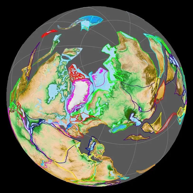 The Earth's Continents Looked Vastly Different During the Dinosaur Era