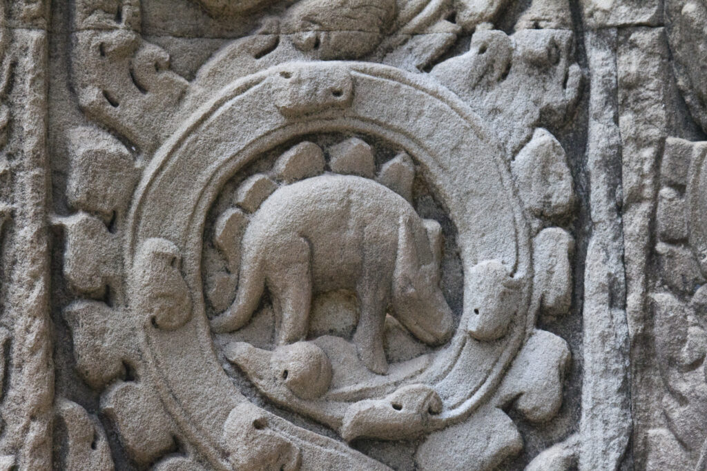 The Ta Prohm Temple and the "Stegosaurus" That Started a Global Debate