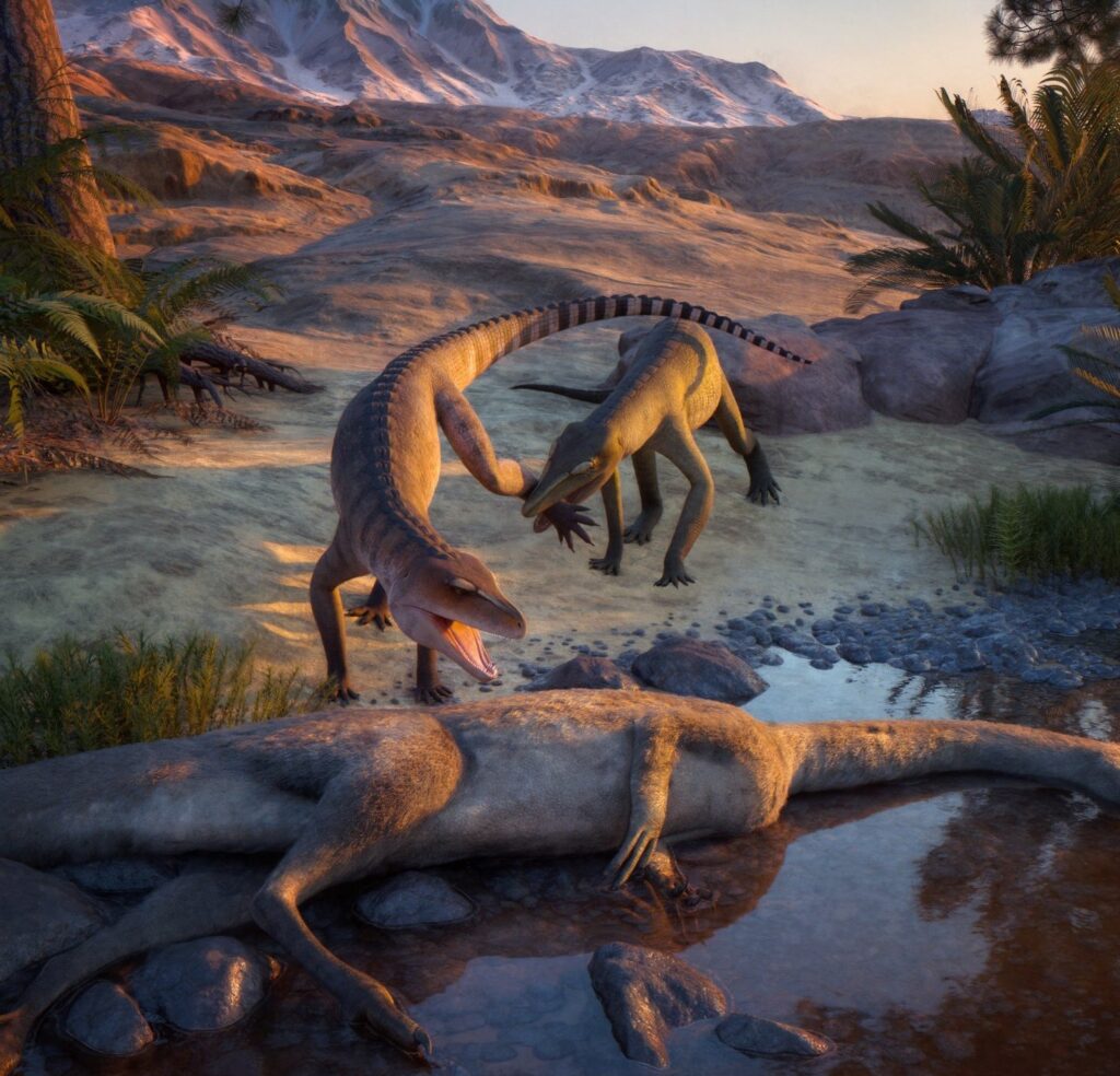 A Deadly Snapshot from the Triassic