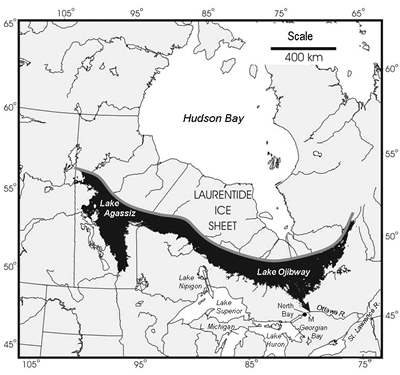 5. Lake Ojibway: The Northern Floodgate With Global Reach