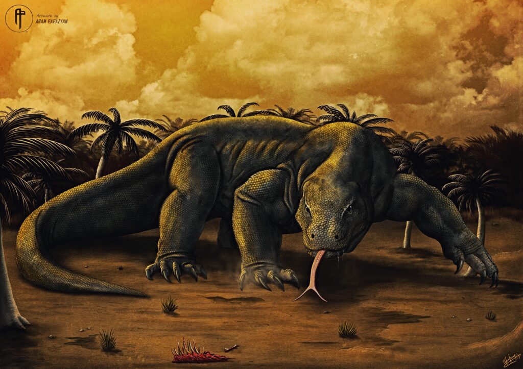 Megalania: The Giant Lizard That Dominated Ancient Australia's Prehistoric Landscape