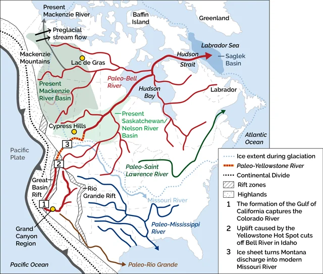 The Paleo-Bell River: North America's Lost Amazon