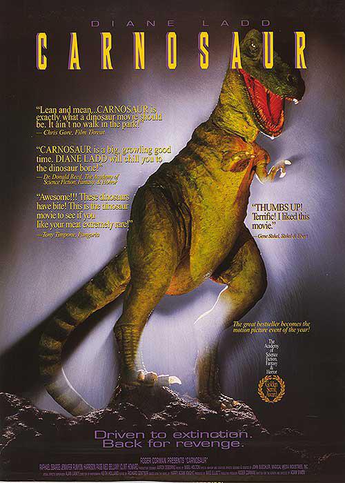 7. Carnasaur (1993) – Cheap Gore and Questionable Genetics
