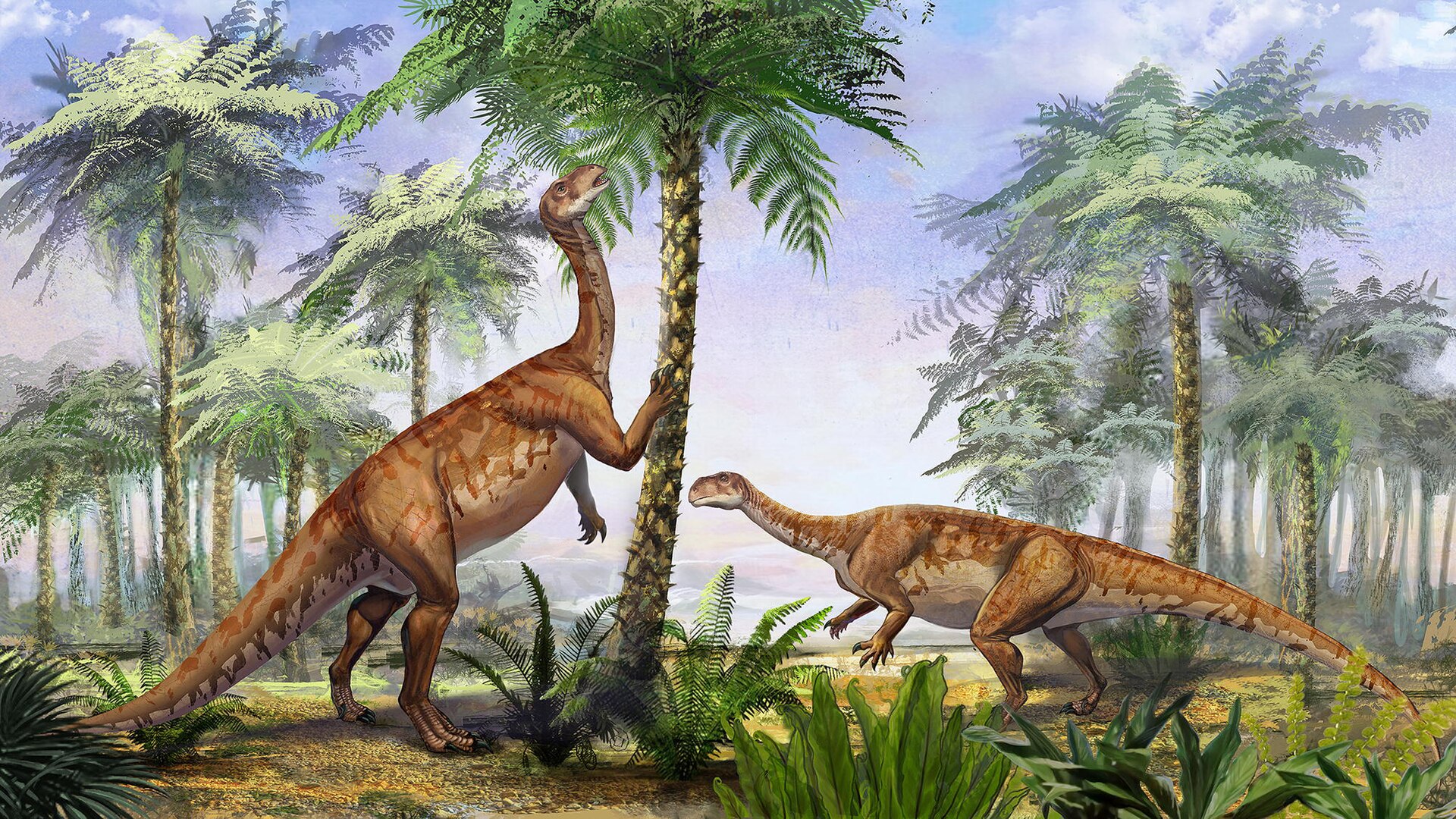 2. Early Jurassic Recovery: Warm, Humid, and Perfect for Giant Herbivores
