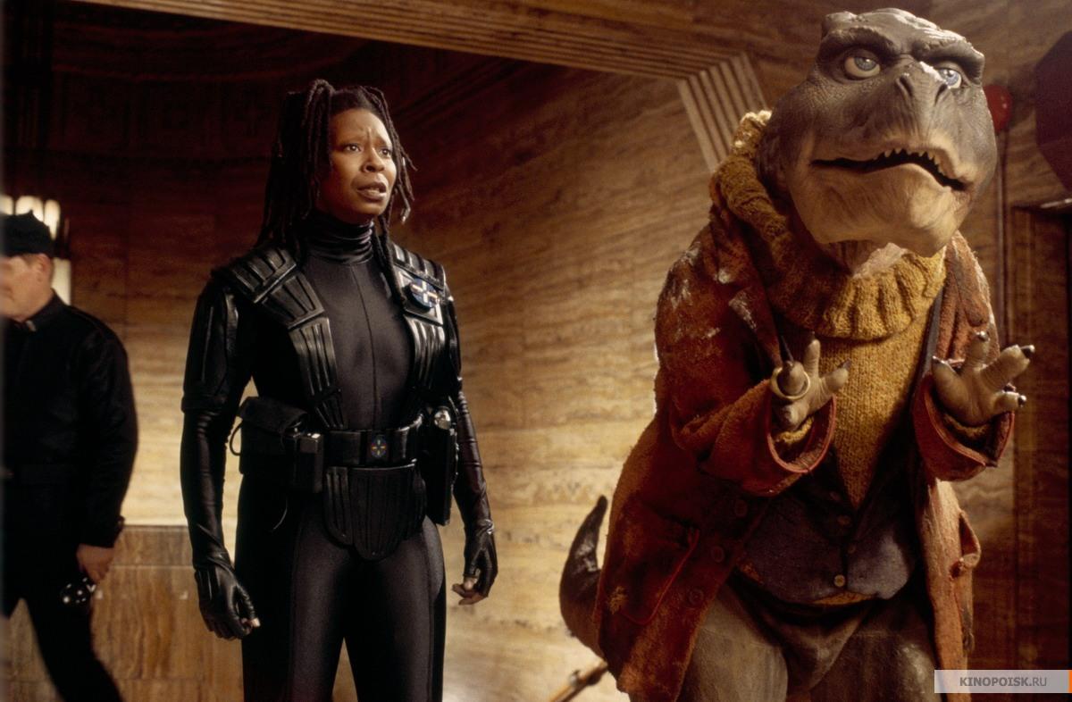 6. Theodore Rex (1995) – Buddy Cop Chaos with a Talking Dinosaur