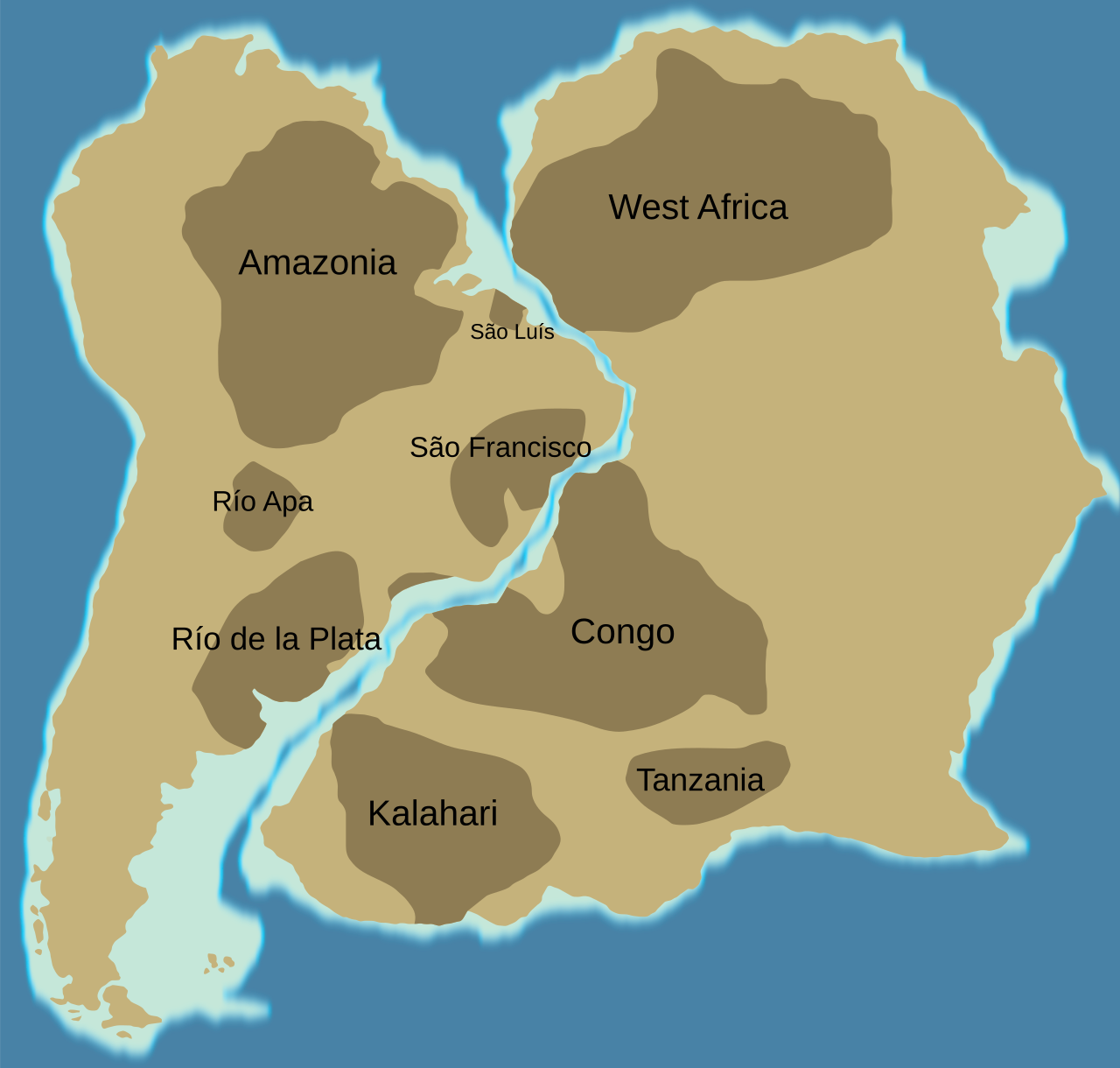 8. The Oldest Continents: Ancient Cratons Beneath Our Feet