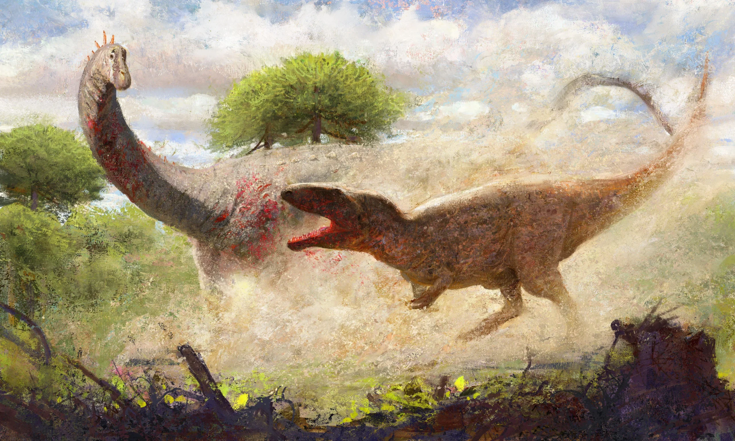 5. Hunting Giant Sauropods Demanded a Different Kind of Brutality