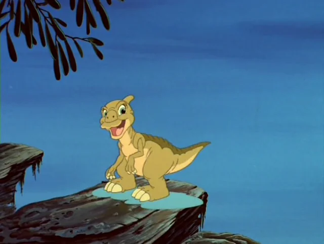 7. Ducky from The Land Before Time