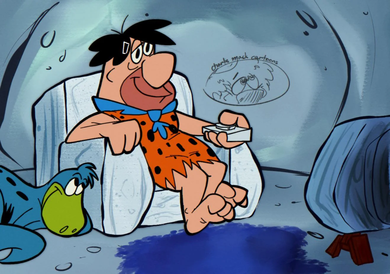 1. Fred Flintstone from The Flintstones