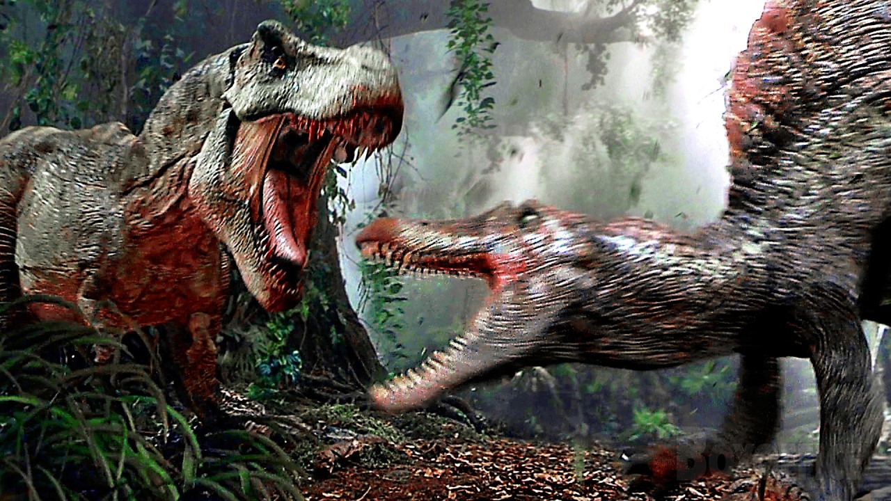 T. rex vs Spinosaurus in Jurassic Park III: The Clash That Never Was 