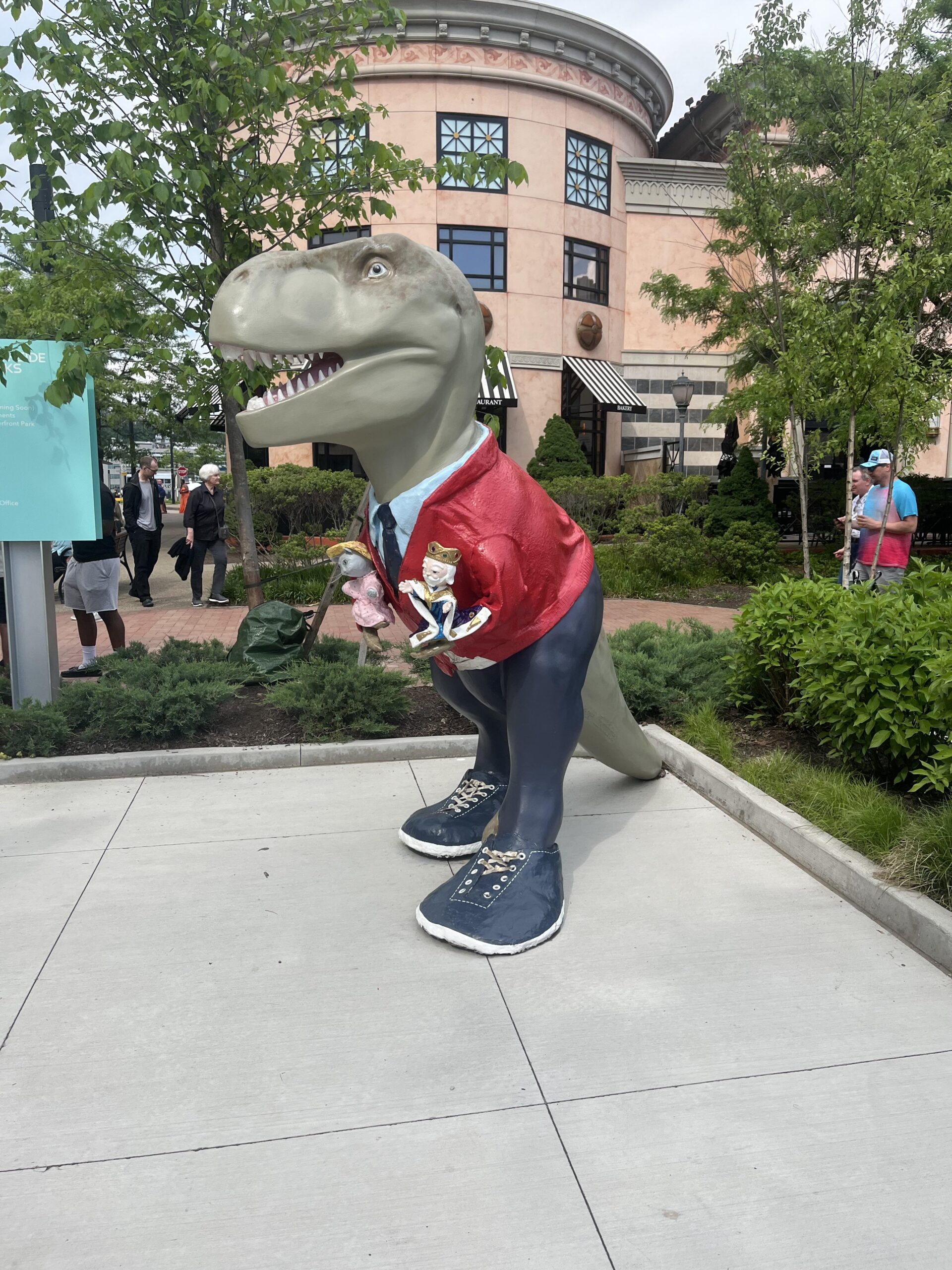 7. Mister Rogers visiting a dinosaur museum and making fossils feel gentle