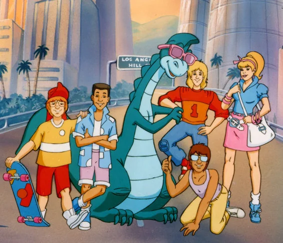 9. Prehistoric segments in children’s cartoons like Denver, the Last Dinosaur