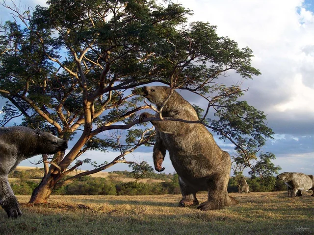 5. Giant Ground Sloths: Slow-Motion Survivors of the New World