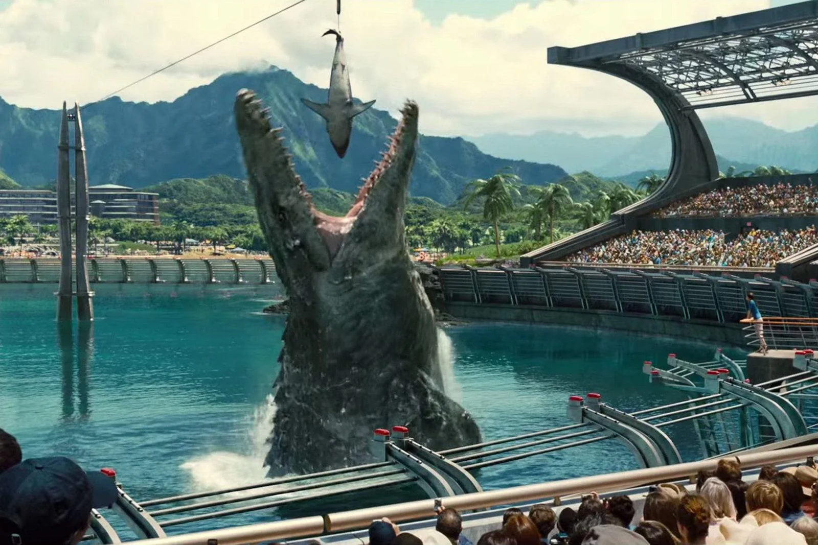 5. Jurassic World’s Mosasaurus: Sea Monster That Eats Everything, Physics Included