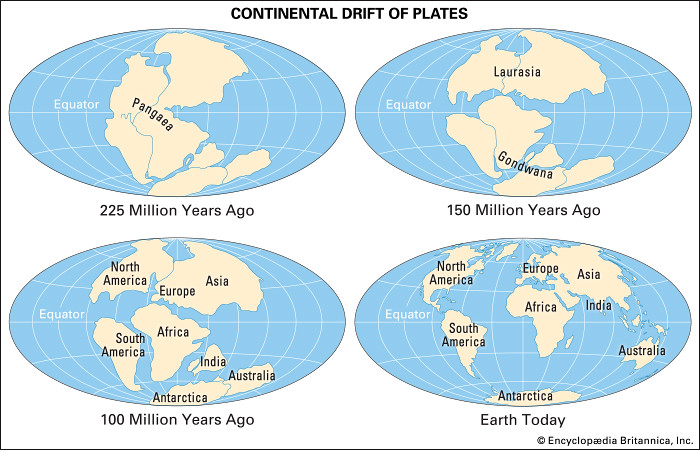 Geology says the continents are still moving at approximately the speed your fingernails grow - and in 250 million years they will have reassembled into a single landmass for the third time in Earth's history