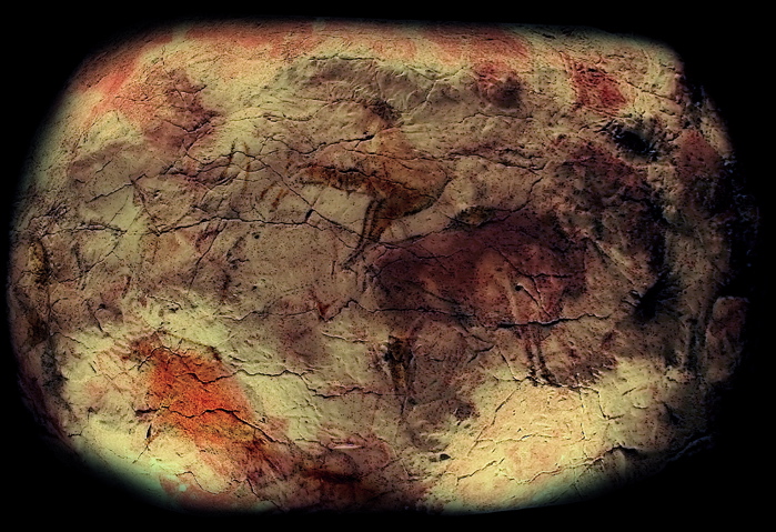 The cave art panel discovered in Spain that took 20000 years to complete - different artists across hundreds of generations returning to the same wall in the same firelit chamber
