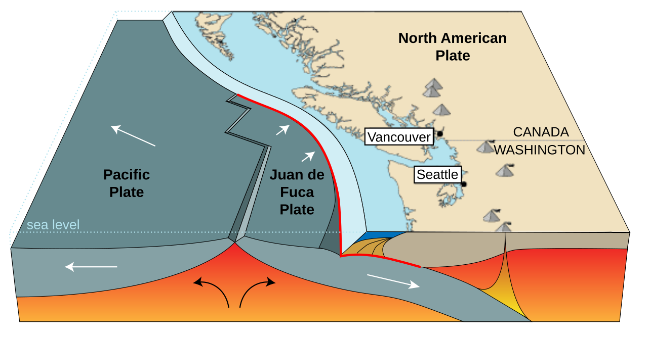 The Cascadia Subduction Zone and the Rise of the Pacific Northwest