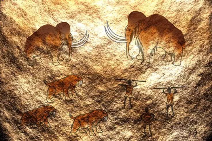 They shared the planet – and sometimes the artwork – with early humans