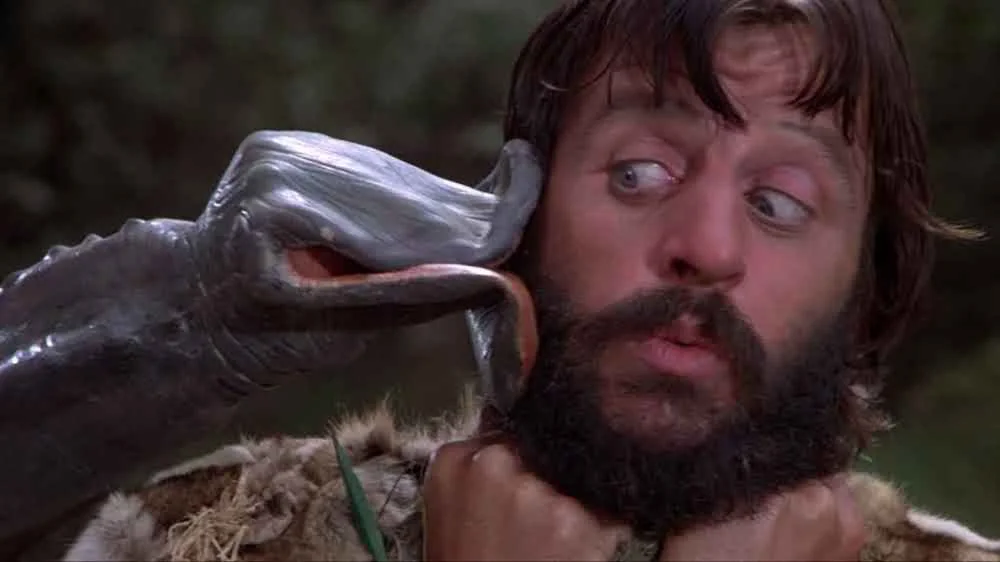 Ringo Starr’s deadpan weirdness is exactly what the movie needs