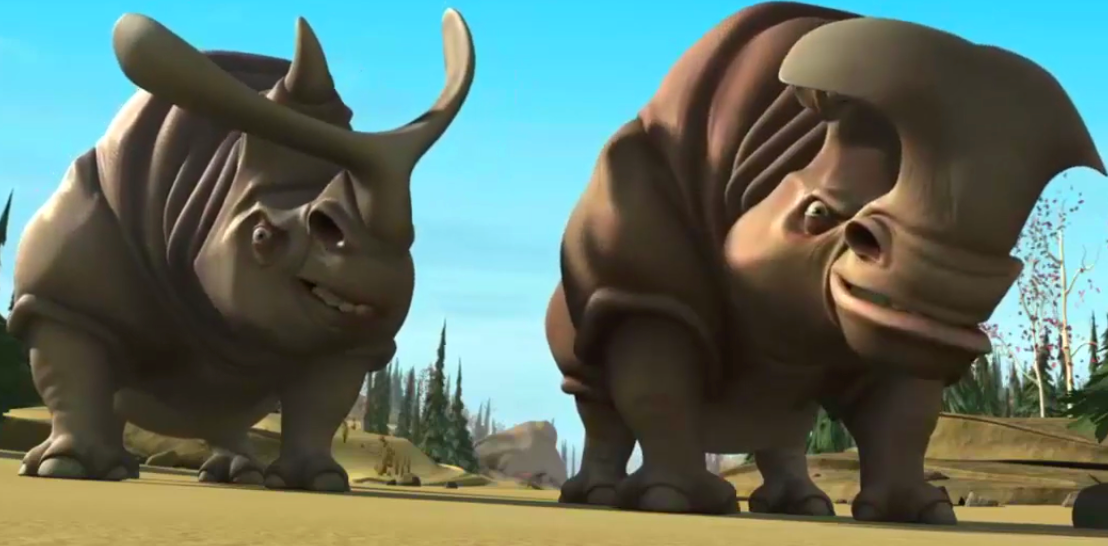 Woolly rhinos: Ice Age bruisers with built-in snow plows