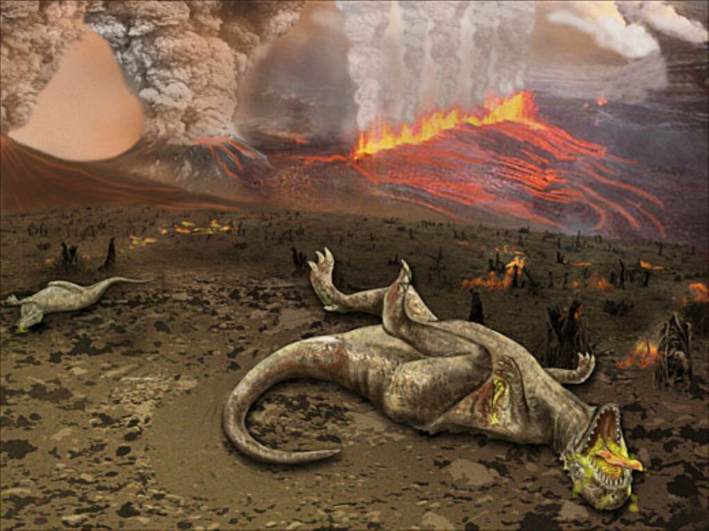 The Dinosaurs May Have Had an Early Warning - Evidence Suggests Volcanic Eruptions Were Already Destabilising Their World Before the Asteroid Arrived