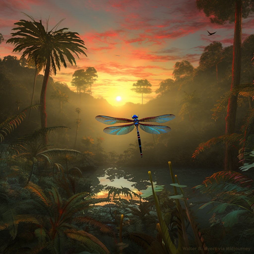 The Carboniferous Period Had Oxygen Levels So High That Insects Grew to the Size of Eagles and Fire Spread in Ways That Would Be Unrecognisable Today