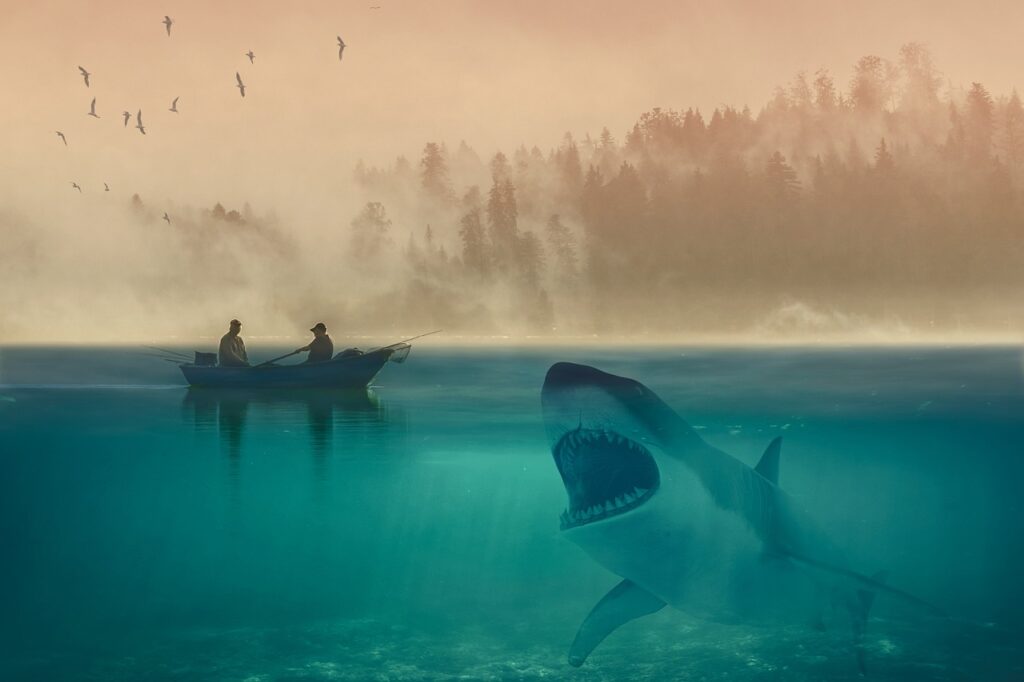 Why Every Giant Prehistoric Shark Is Apparently a Full-Time Supervillain