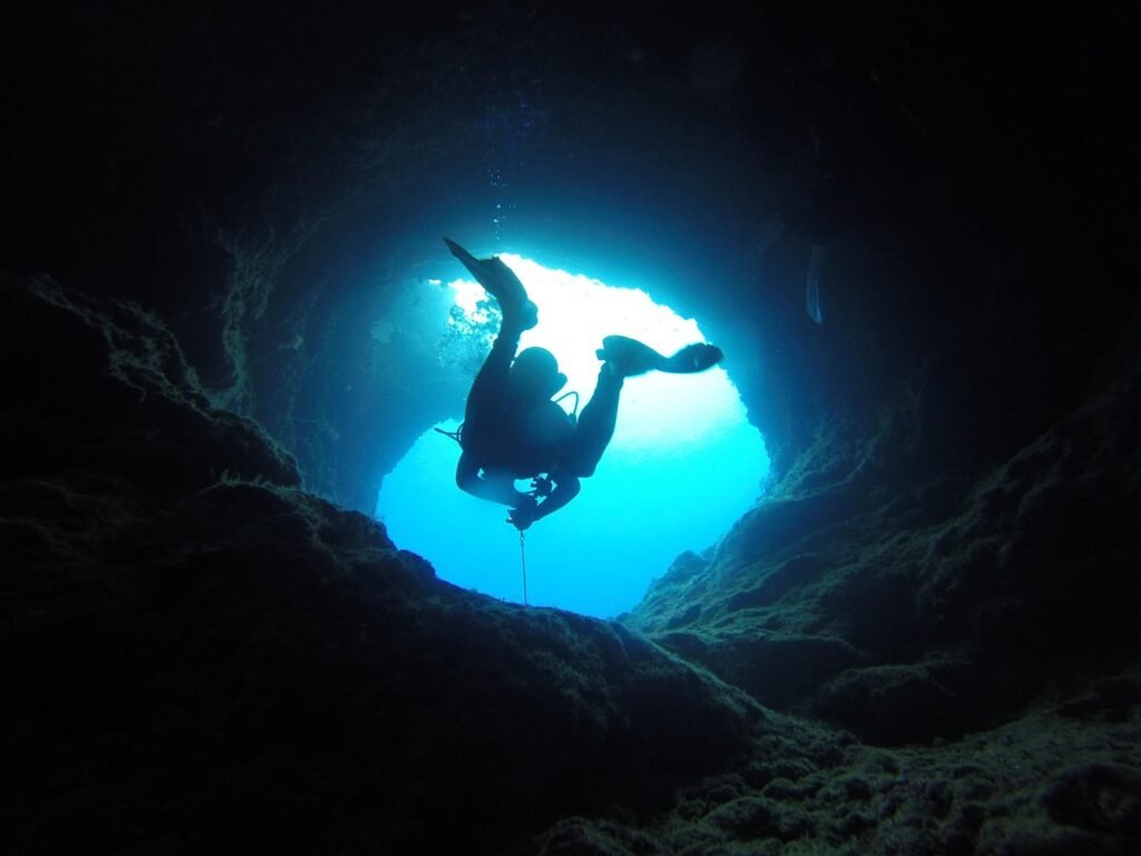 14 Flooded Chambers Containing Markings Older Than The Coastline Itself