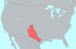 The Horse-Shaped Map of the Southern Plains