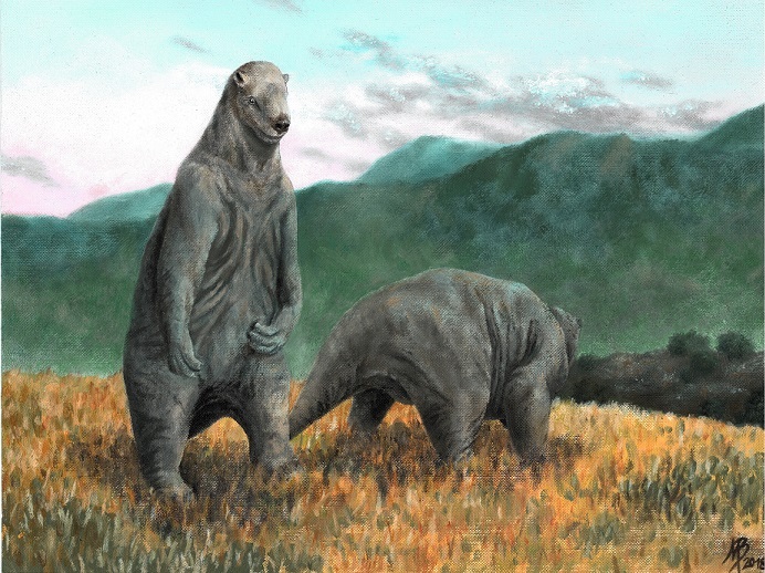 Megatherium: The Colossal Ground Sloth Titan