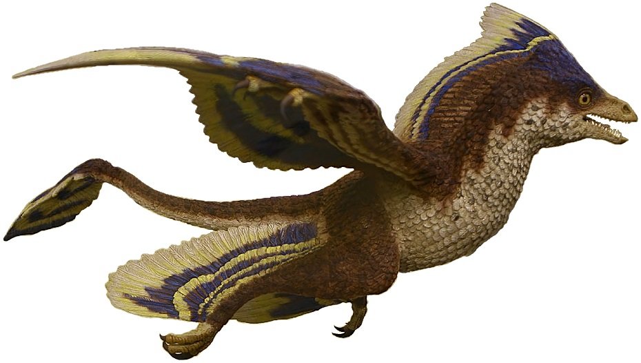 6. Microraptor: The Four-Winged Mini Predator